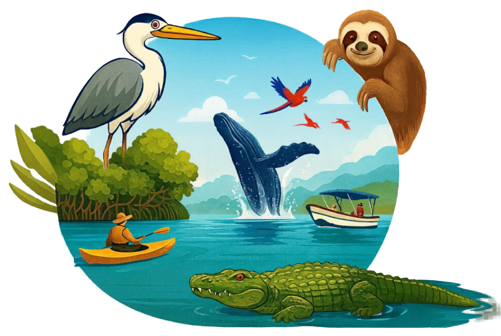 Graphic Logo of Bellezas Terraba Tour